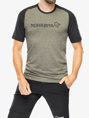 Koszulka na rower Norrona Fjora Equaliser Lightweight T-Shirt - olive night