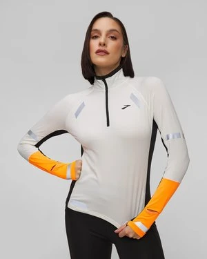 Koszulka na zamek damska Brooks Run Visible 1/2 Zip 2.0