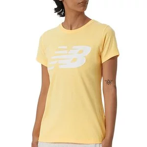 Koszulka New Balance WT03816VAC - żółta