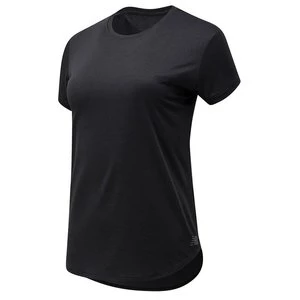 Koszulka New Balance WT11452BKH - czarna
