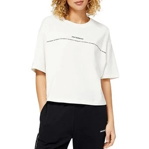 Koszulka New Balance WT23519SST - biała
