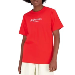 Koszulka New Balance WT31551TRD - czerwona