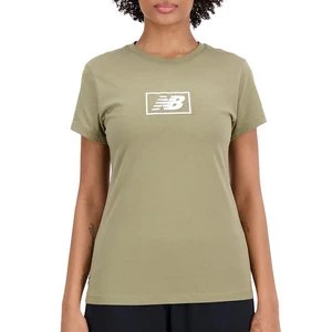 Koszulka New Balance WT33515CGN - zielona