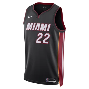 Koszulka męska Nike Dri-FIT NBA Swingman Miami Heat Icon Edition 2022/23 - Czerń