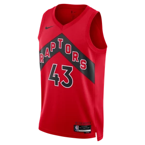 Koszulka męska Nike Dri-FIT NBA Swingman Toronto Raptors Icon Edition 2022/23 - Czerwony