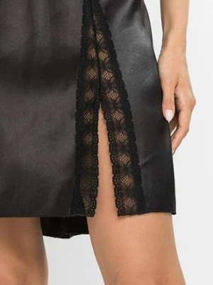 Koszulka nocna satynowa bonprix