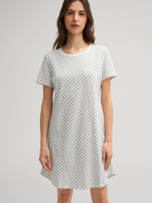 Koszulka nocna w chabry, w kolorze złamanej bieli Joop