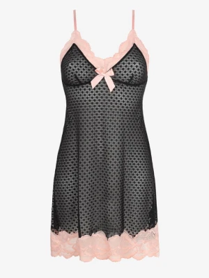 Koszulka nocna z ekskluzywnej tkaniny i koronkowym wykończeniem Lilly Poupee Marilyn