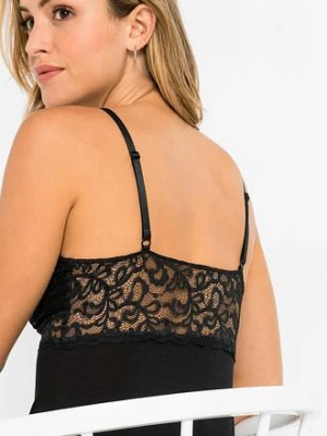 Koszulka nocna z miękkiej mieszanki wiskozy bonprix