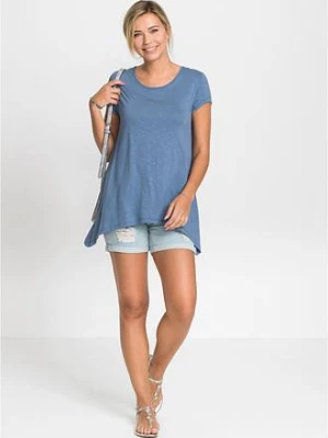 Koszulka o asymetrycznej długości bonprix