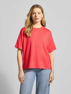 Koszulka o kroju relaxed fit z Mieszanka wiskozy Model 'LULS' Ichi