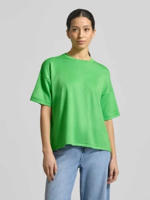 Koszulka o kroju relaxed fit z Mieszanka wiskozy Model 'LULS' Ichi
