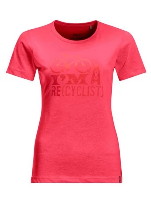 Jack Wolfskin Koszulka "Ocean Trail" w kolorze różowym rozmiar: XS