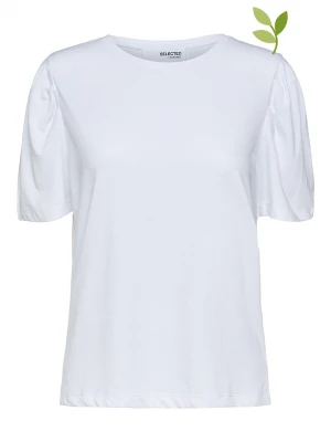 SELECTED FEMME Koszulka "Ofelia" w kolorze białym rozmiar: XS