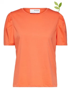 SELECTED FEMME Koszulka "Ofelia" w kolorze pomarańczowym rozmiar: XS