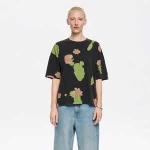 Koszulka oversize Cactus czarna BIMBA Y LOLA