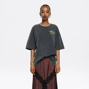 Koszulka oversize logo czarna BIMBA Y LOLA