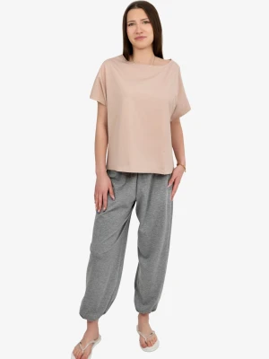 Koszulka oversize NANETTE : Rozmiar - L 5905068256183 By Insomnia