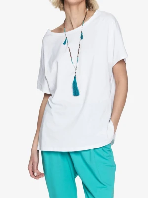 Koszulka oversize NANETTE : Rozmiar - L 5905068256688 by Insomnia