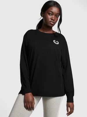 Koszulka oversize z długim rękawem Victoria's Secret