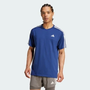 Koszulka Own the Run 3-Stripes Adidas Dark Blue