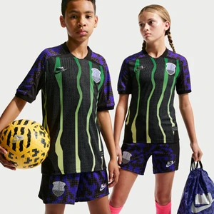 Koszulka piłkarska Aero-FIT dla dużych dzieci z kolekcji Nike x LEGO® - Czerń