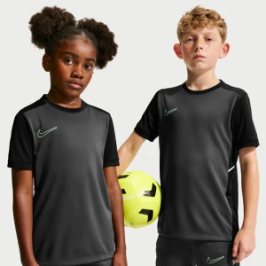 Koszulka piłkarska dla dużych dzieci Dri-FIT Nike Academy - Szary