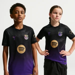 Koszulka piłkarska dla dużych dzieci Kobe Dri-FIT FC Barcelona Stadium 2026 / 27 (wersja wyjazdowa) – replika - Fiolet Nike