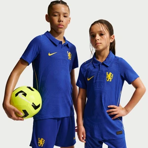 Koszulka piłkarska dla dużych dzieci Nike Aero-FIT Authentic Chelsea FC Match 2026/27 (wersja domowa) – oryginalna - Niebieski