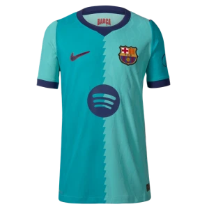Koszulka piłkarska dla dużych dzieci Nike Aero-FIT Authentic FC Barcelona Match 2026 / 27 (wersja wyjazdowa) – autentyczna - Zieleń