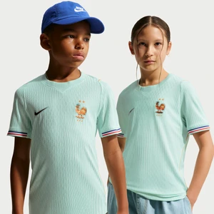 Zdjęcie produktu Koszulka piłkarska dla dużych dzieci Nike Aero-FIT reprezentacja Francji Match 2026 (wersja wyjazdowa) - Zieleń