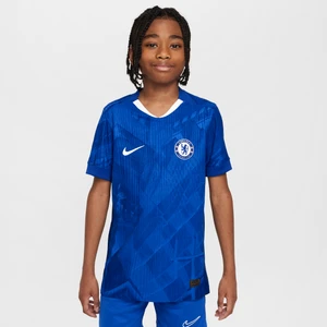 Koszulka piłkarska dla dużych dzieci Nike Dri-FIT ADV Authentic Chelsea F.C. Match 2025/26 (wersja domowa) - Niebieski