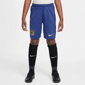 Koszulka piłkarska dla dużych dzieci Nike Dri-FIT Atlético Madryt Stadium 2025/26 (wersja wyjazdowa) – replika - Niebieski