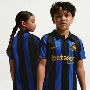 Koszulka piłkarska dla dużych dzieci Nike Dri-FIT Inter Mediolan Stadium 2026 / 27 (wersja domowa) – replika - Niebieski