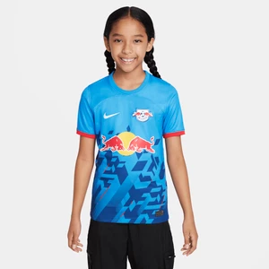 Koszulka piłkarska dla dużych dzieci Nike Dri-FIT RB Lipsk Stadium 2023/24 (wersja trzecia) - Niebieski