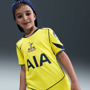 Koszulka piłkarska dla dużych dzieci Nike Dri-FIT Total 90 Tottenham Hotspur Stadium 2025/26 (wersja trzecia) – replika - Żółty