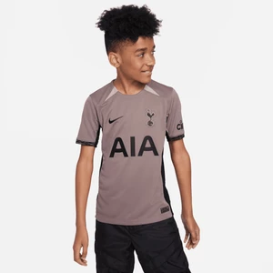 Koszulka piłkarska dla dużych dzieci Nike Dri-FIT Tottenham Hotspur Stadium 2023/24 (wersja trzecia) - Brązowy
