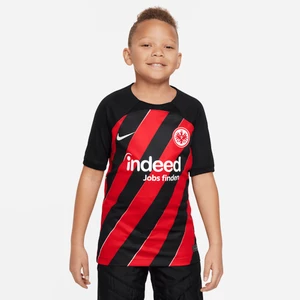 Koszulka piłkarska dla starszych dzieci Nike Dri-FIT Eintracht Frankfurt Stadium 2023/24 (wersja domowa) - Czerń