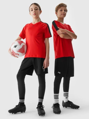 Koszulka piłkarska dziecięca 4F x Robert Lewandowski - czerwona
