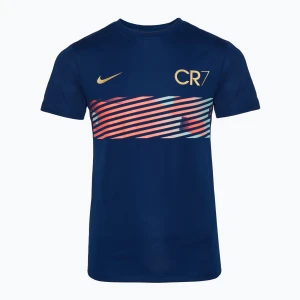 Koszulka piłkarska dziecięca Nike CR7 Academy Dri-FIT blue void/ blue void/ metallic grey