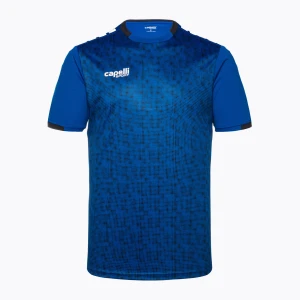 Koszulka piłkarska męska Capelli Cs III Block royal blue/black Capelli Sport