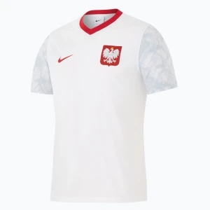 Koszulka piłkarska męska Nike Dri-Fit Poland Home 2026 white/field silver