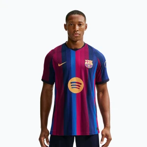 Koszulka piłkarska męska Nike FC Barcelona Dri-Fit ADV Match deep garnet/blue void Bordowy