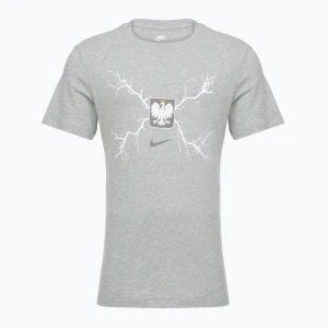 Koszulka piłkarska męska Nike Graphic Poland dark grey heather