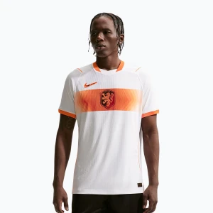 Koszulka piłkarska męska Nike Netherlands 2026/27 Match Away white/hyper crimson/black