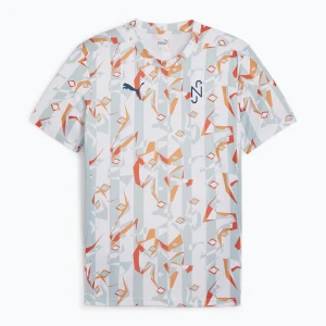 Koszulka piłkarska męska PUMA Neymar JR Creativity Jersey puma white/hot heat