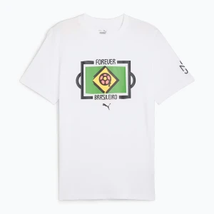 Koszulka piłkarska męska PUMA Neymar Jr Tee puma white