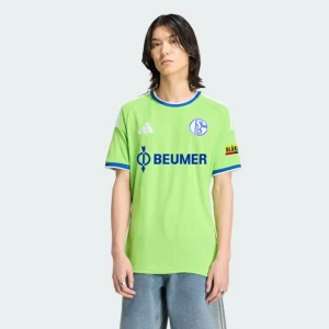 Koszulka piłkarska Schalke 04 Adidas zielony