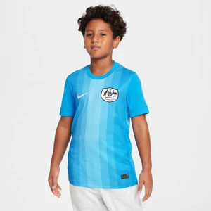 Koszulka piłkarska z krótkim rękawem dla dużych dzieci Nike Dri-FIT Australia Stadium Goalkeeper 2025/26 – replika - Niebieski