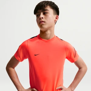 Koszulka piłkarska z krótkim rękawem dla dużych dzieci Nike Dri-FIT Strike - Różowy